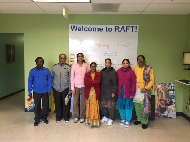 February RAFT Volunteering event